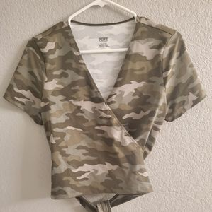 PINK Ultimate Wrap Top